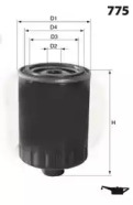 LUCAS FILTERS lfos109 -  Масляный фильтр